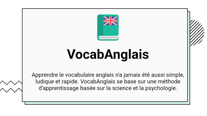 Vocab Anglais